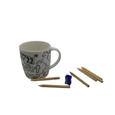Ausmal-Tasse Stuttgart