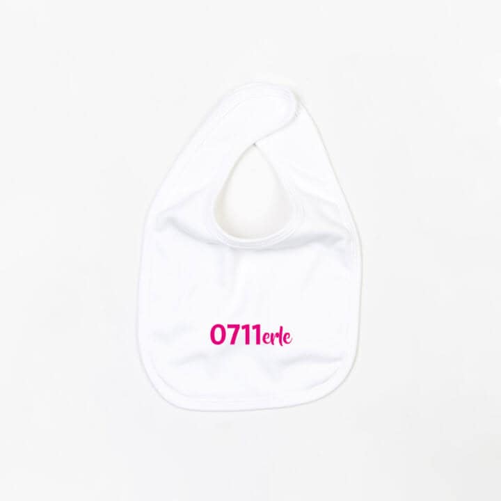 Lätzchen "0711erle" pink