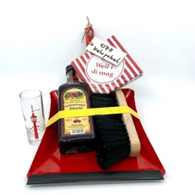 Geschenkset “Kehrpaket mit Schuss”