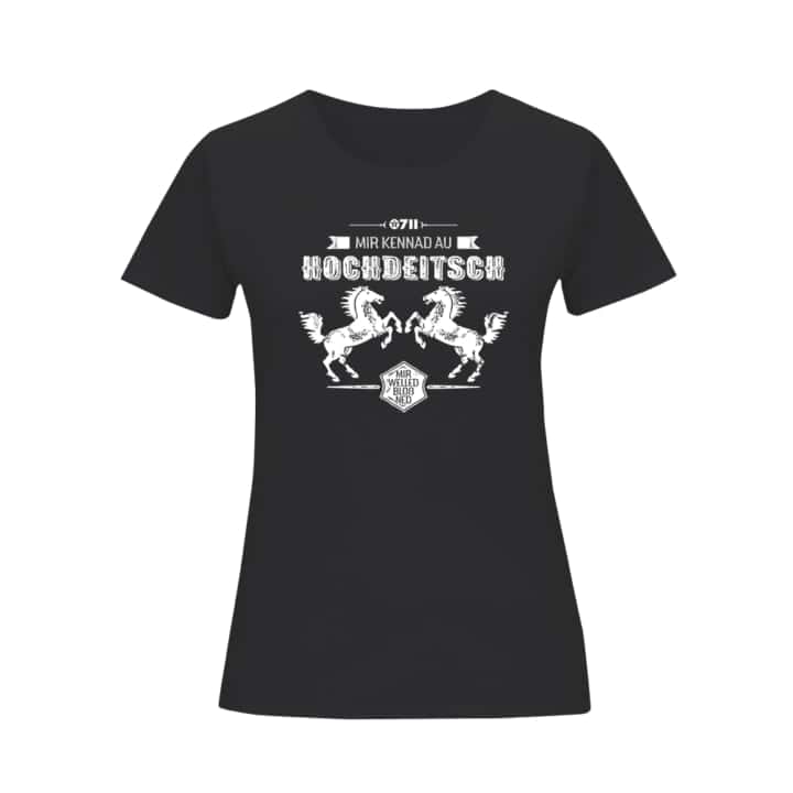 Stuttgart Shirt "Hochdeitsch"
