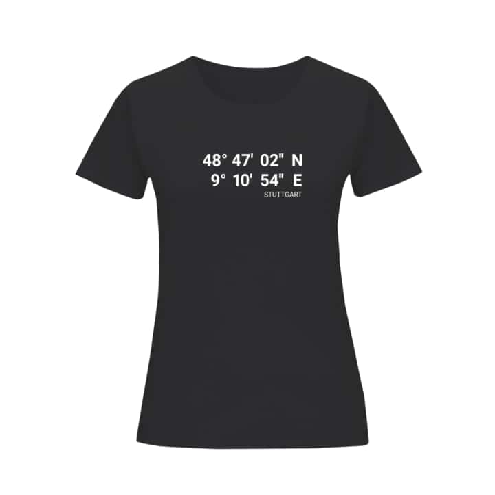 Stuttgart Shirt "Koordinaten"