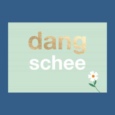 Doppelkarte: dang schee