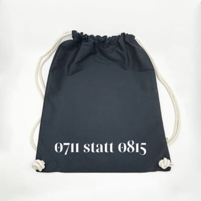 Stuttgarter Beutel “0711 statt 0815”