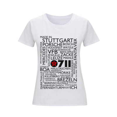 Stuttgart Shirt “Kreuz und Quer” schwarz