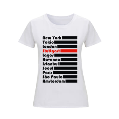 Stuttgart Shirt “Lieblingsstadt” schwarz