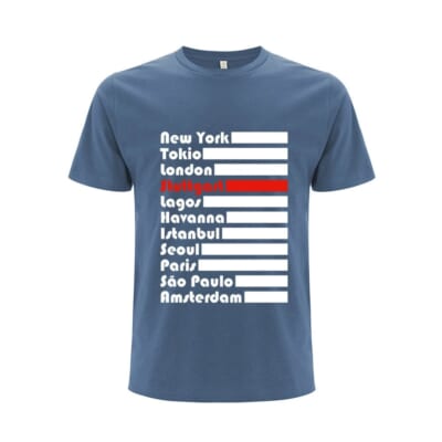 Stuttgart Shirt “Lieblingsstadt” weiss